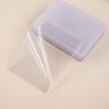 Set of 50 Transparent Toploader Blue-free Poker Card Topcoat Protective Film Sleeves