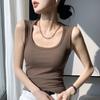 Elegance Stylish Vest H231 Small Undershirt Camisole Inner Sleeveless Tops Female Summer Outside The Short Section of The Bottoming Shirt T-shirt