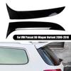 1 Pair Glossy Black Rear Window Side Spoiler For Volkswagen VW Passat B6 Wagon Variant 2006-2010
