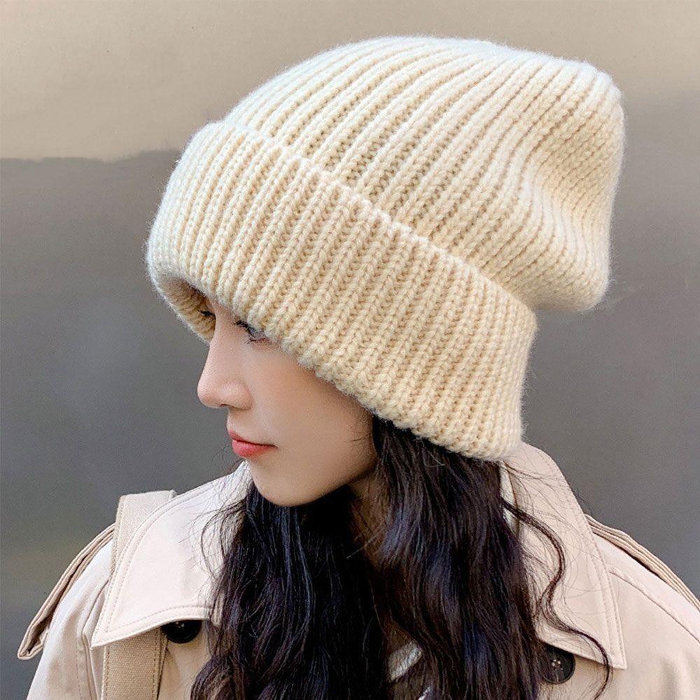 Woman/Men Knitted Beanies Multi Colors Female Beanie Caps High Quality Warmer Bonnet  Outdoor