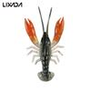 Lixada 8cm / 14g Soft Crawfish Shrimp Lobster Claw Bait Artificial Lure Bait Swimbait