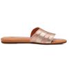UGG Leather Comfortable Casual Flat Fashion Sandals Women Sandals Light-Rose-Gold 1128645-PRGM