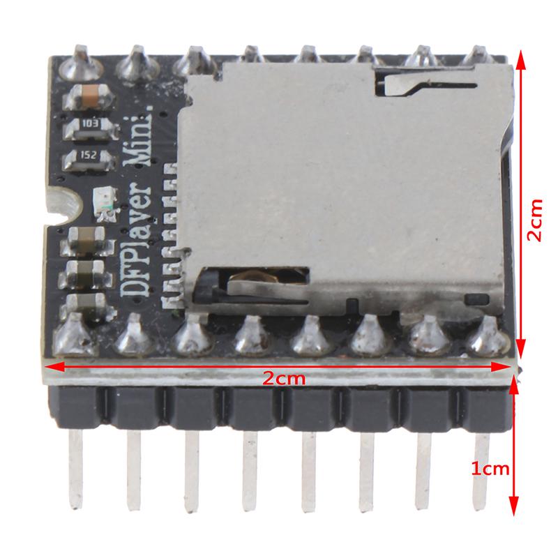 Tf Card U Disk Mini Mp3 Player Decoder Audio Voice Module For Arduino Df Player