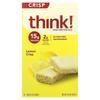 Think!, High Protein Bar, Lemon Crisp, 10 Bars, 1.48 Oz (42 G) Each