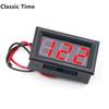 0.56 Inch LED Display Panel Voltage Meter Digital Voltmeter Home Use Voltage 2 Line DC 4.5V-30V 2 Wires Red Green Blue