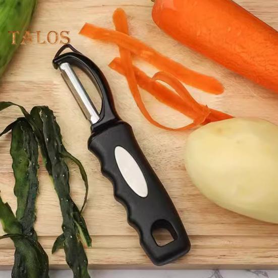 Swivel Vegetable Peeler with Dual Blades Stainless Steel Potato Peeler for Left And Right Handers Fruit Peeler with Anti-Slip Handle Kitchen Essential