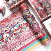 Neko Sennin Masking Washi Christmas Decorative Supplies Tape, Tape, 12-Roll Set, DIY, Decorations, Leaves, Stationery,