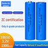 Dual 18650 Rechargeable 3.2V Li-ion Battery Pack, 1500mAh
