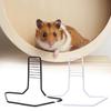 Supplies Bracket Adjustable Height Stable Creative Bite Resistant Non-slip Sports Training Solid Color Iron Hamster Running Wheel Support Rack