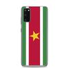 Coque Téléphone - Samsung - Galaxy S10e - Drapeau Suriname - Souple - Multicolore