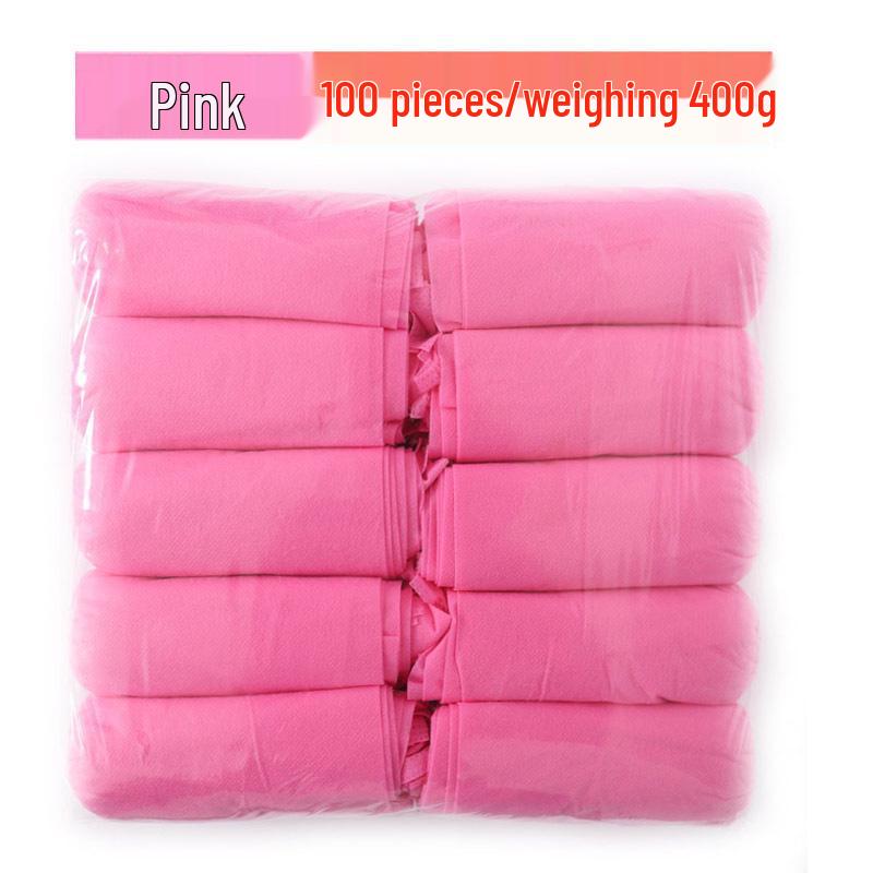Waterproof Non-Slip Disposable Shoe Covers - Thickened, Non-Woven for Home & Computer Room Protection