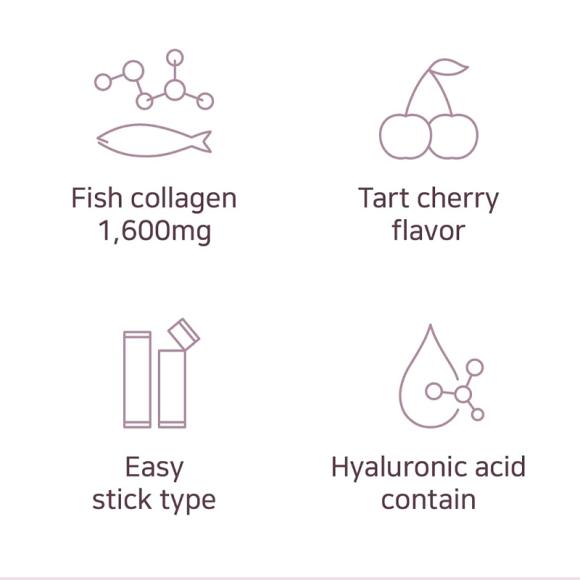 Chamndle_htfarm Hwangto Farm Tangy Collagen Montmorency Tart Cherry Jelly Stick (3 Options)