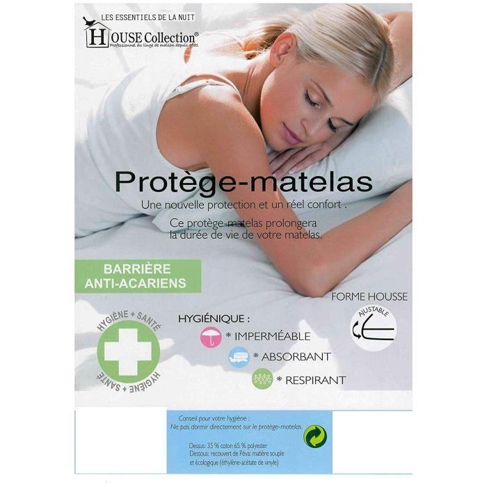 Mattress 70x190 X 21 Cm + Mattress Protector + Visco Pillow - Very Firm - Aertech+ 35 Kg-m3 HR High Density - Hypoallergenic - 5 Zones