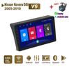 Android Car Radio Stereo для Nissan Navara D40 2005-2010 GPS-навигация 2DIN 4-ядерный мультимедийный проигрыватель 4+64 ГБ Carplay Autoradio