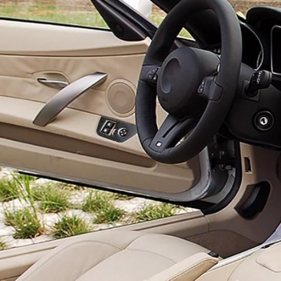 2 шт. Накладка на консоль переднего окна салона из углеродного волокна для BMW Z4 E85 2003-2008