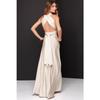 Sexy Women's Fashion Long Dress Beach Bridesmaid Convertible Wrap Party Dress Women