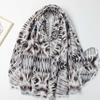 2024 Spring And Autumn Winter New Cotton And Hemp Long Thin Scarf Travel Versatile Sunscreen Warm Shawl For Women