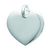 [E0234] - Silver Pendant 'Love Révérence' Silver (rhodium-plated) - 18x20 Mm