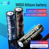 High-Capacity 18650 Rechargeable Lithium Battery 3.7V for Flashlights & Power Tools
