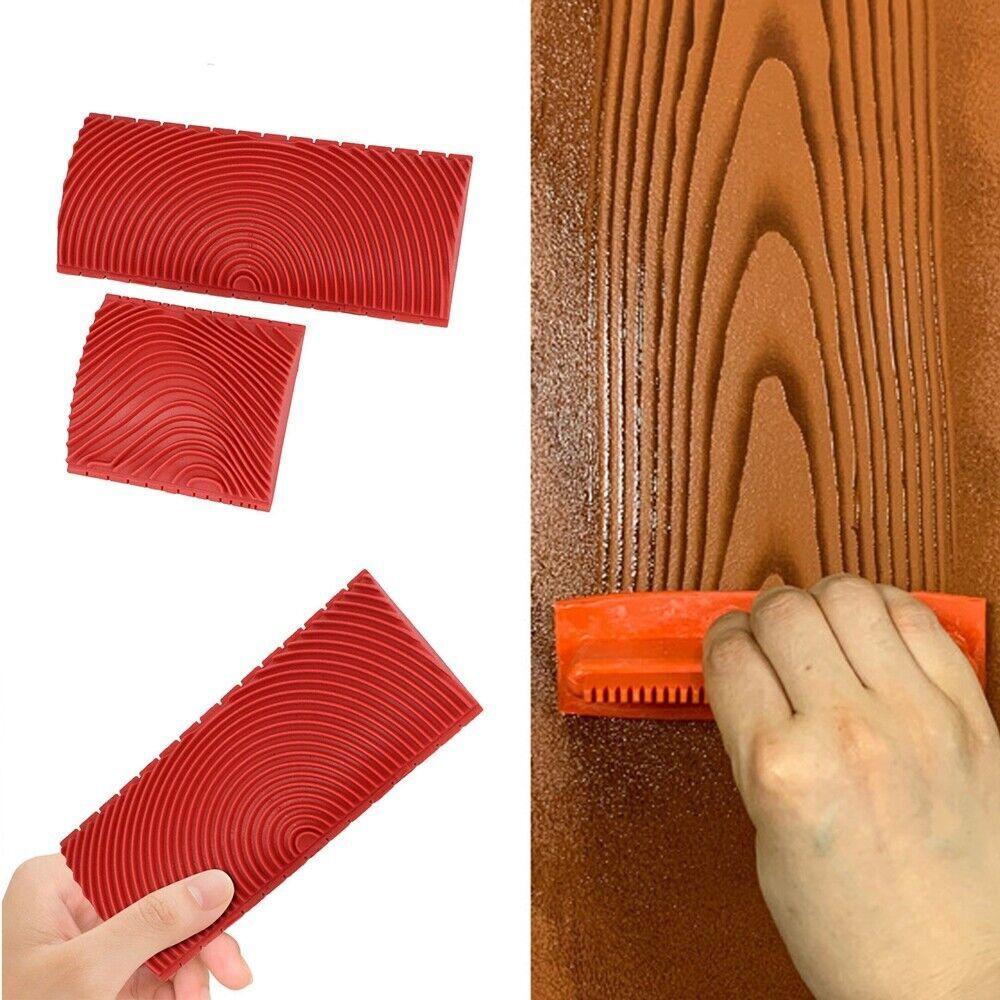Wood Graining Brushing Painting Tools Wood Graining Tool Roller Brush Home Decoration Wall Painting