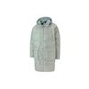 Classics Long Down Hooded Mid-Length Warm Down Jacket Men Outerwear Grey-Green 599309-49
