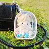 Clear Transparent Storage Case 10cm Doll Doll Display Box Gift Outdoor Bag  10cm Cotton Doll