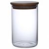 Mizukage Glass Basic Storage Current Model J-kitchens Heat-Resistant Canister, 95xH150mm, 830cc, Container,