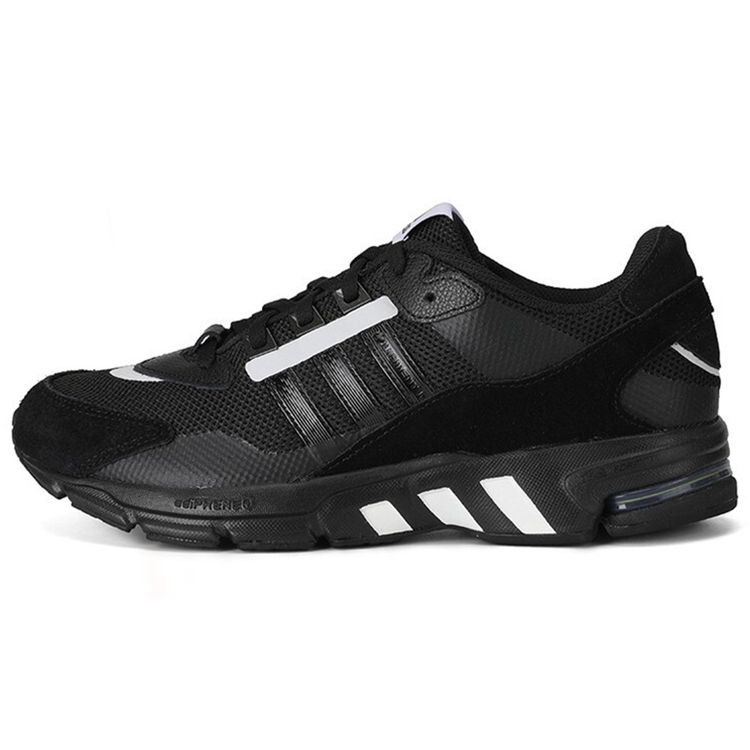 Adidas EQT Sncelebration Round Toe Lace-Up Slip-Resistant Durable Low-Top Running Shoes Unisex Sneaker Black White FW9986