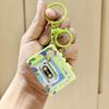 Recordable Retro Tape Recorder Keychain Cassette Recorder Recording Music Box Pendant Small Gift