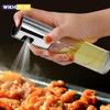 Kitchen Stainless Steel Olive Oil Sprayer Bottle Pump Oil Pot Leak-proof Grill BBQ Sprayer Oil Dispenser BBQ Cookware Tools