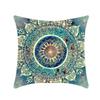 Creative Bohemian Style Mandala Sofa Pillow Cover Tatami Bay Window Pillow Cover Short Plush Printed Cushion