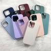 Silicone Case For iPhone 15 14 13 12 11 Pro Max 14Plus 15Pro X XR XS Max Phone Bumper Shockproof Soft Cover
