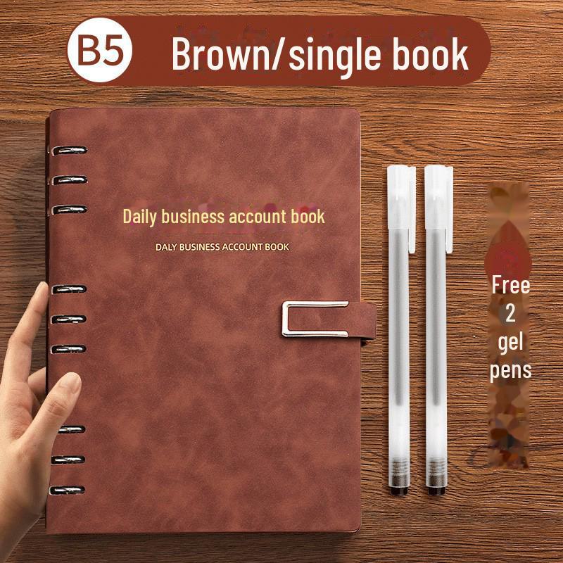 Ежедневный учет расходов B5. Книга учета с отрывными листами.