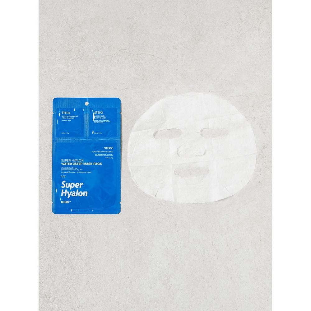 Vt Super Hyalon Water 3 Step Mask Pack