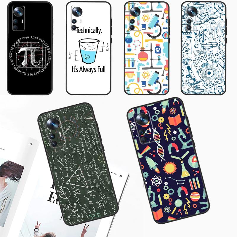 Symbol Math Science Physics Formulas Case For POCO X6 Pro M6 X3 X5 F3 F5 M5s Xiaomi 13 14 Ultra 12 Lite 11T 12T 13T Pro Cover