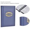 120 Pockets 10 Pages Coin Album Collection Book Mini Size Money Collecting HolderBlue