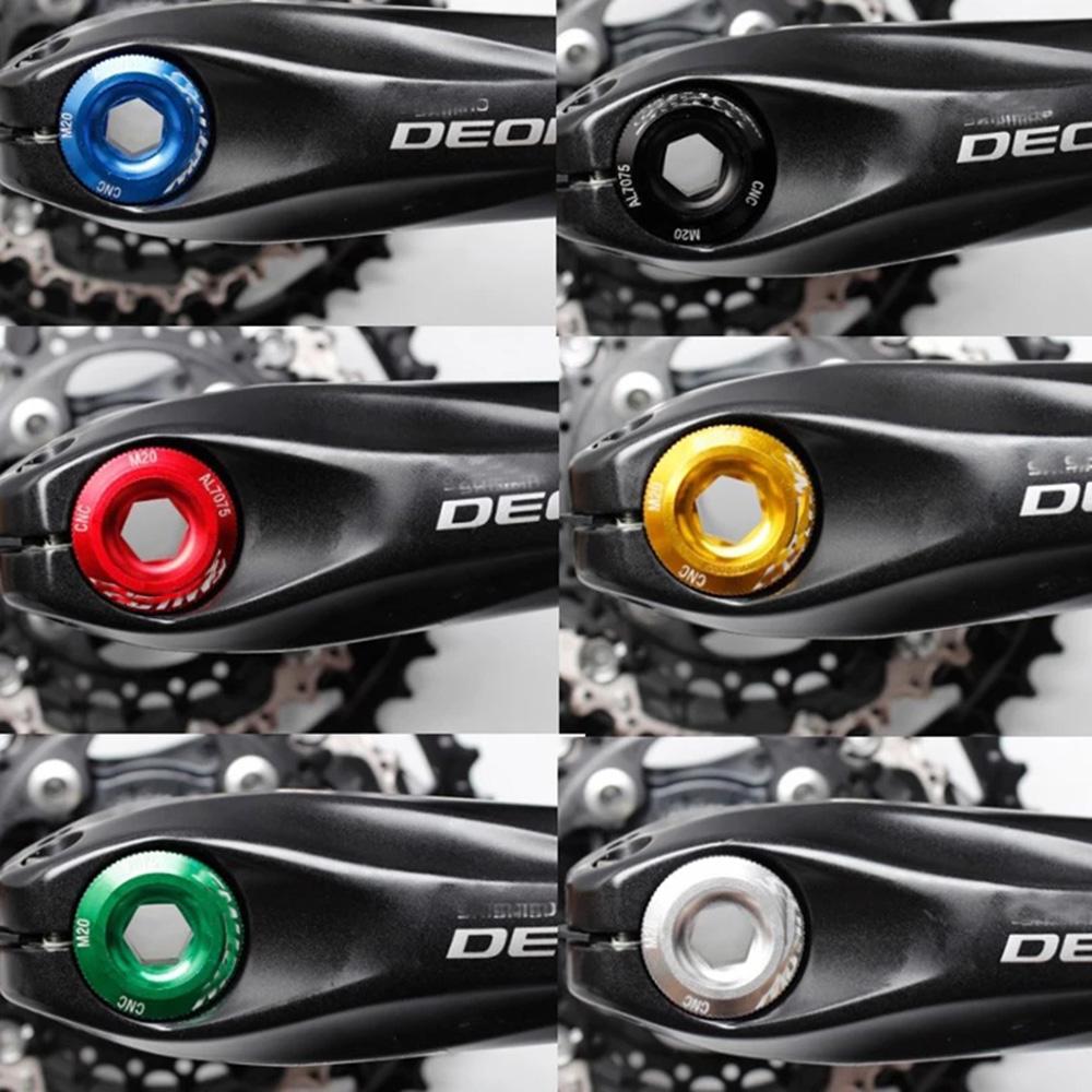 Bolts Bicycle Parts Crank Bolt Cover Cap Crank Arm Fixing Bolt Crank Cover Bike Bottom Bracket Bolt