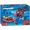 PLAYMOBIL - City Action - Pilote / Hélicoptère / Bateau De Sauvetage - Mixte - A Partir De 4 Ans