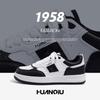Global Classic Black and White Board Shoes New Niche Versatile Platform Shoes Breathable Soft Sole Casual Sports Shoes Men HY509