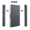Anti-scan Stainless Steel Case Slim RFID Blocking Wallet ID Credit Card Holder Men