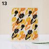 1PC Kitchen Printed Absorbent Dishcloth Cellulose Cleaning Cloths Wet Dry Household Rag Reusable