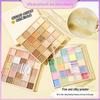 Capel 25-Color Earth-Tone Eyeshadow Palette: Versatile Pearlescent and Matte Shades