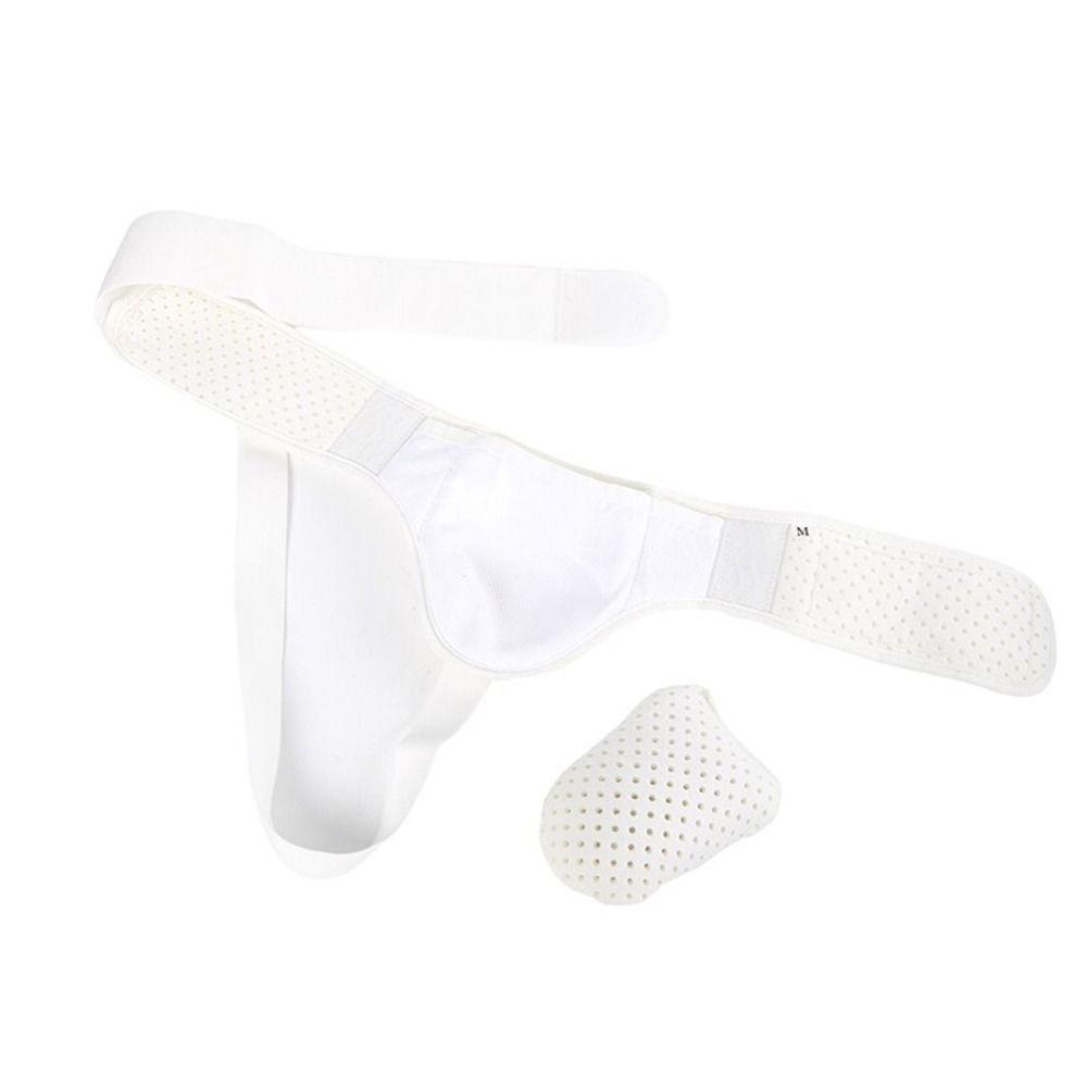 With 1 Compression Pad Hernia Support Brace Removable Inguinal Support Strap Fixation Strap  Sports