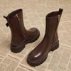 Chelsea Short Boots Women's Fashion Autumn and Winter Thick-soled Short Boots Ankle Boots