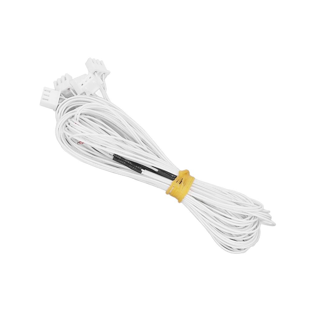 5PCS NTC Thermistors Sensor 3950 100K Thermistor Temperature Sensor Replacement with 1m Cable for