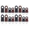 Universal Detachable Zipper Pull Tag Kit Alloy Rubber Fixer Puller Tab Replacement for Bag Backpack