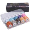 Casino Poker Casino Poker Set Poker Experience for 10 Types 100 Pieces with Case Mahjong Chips Casino Poker Mahjong Chips, Chips, Set, [Genuine You]