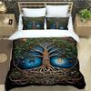Tree of Life Printed Bedding Sets Exquisite Bed Supplies Set Duvet Cover Bed Comforter Set Bedding Set Luxury Birthday Gift