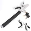 Sutekus Steering Wheel Lock, Anti-Theft, Anti-Theft, Super Strong Security, Emergency Escape, Includes 3 Spare Keys
