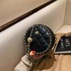 Internet Celebrity Senior Sense Bag Women 2025 New Foreign Style Versatile Messenger Bag Niche Design Diamond Chain Small Round Bag